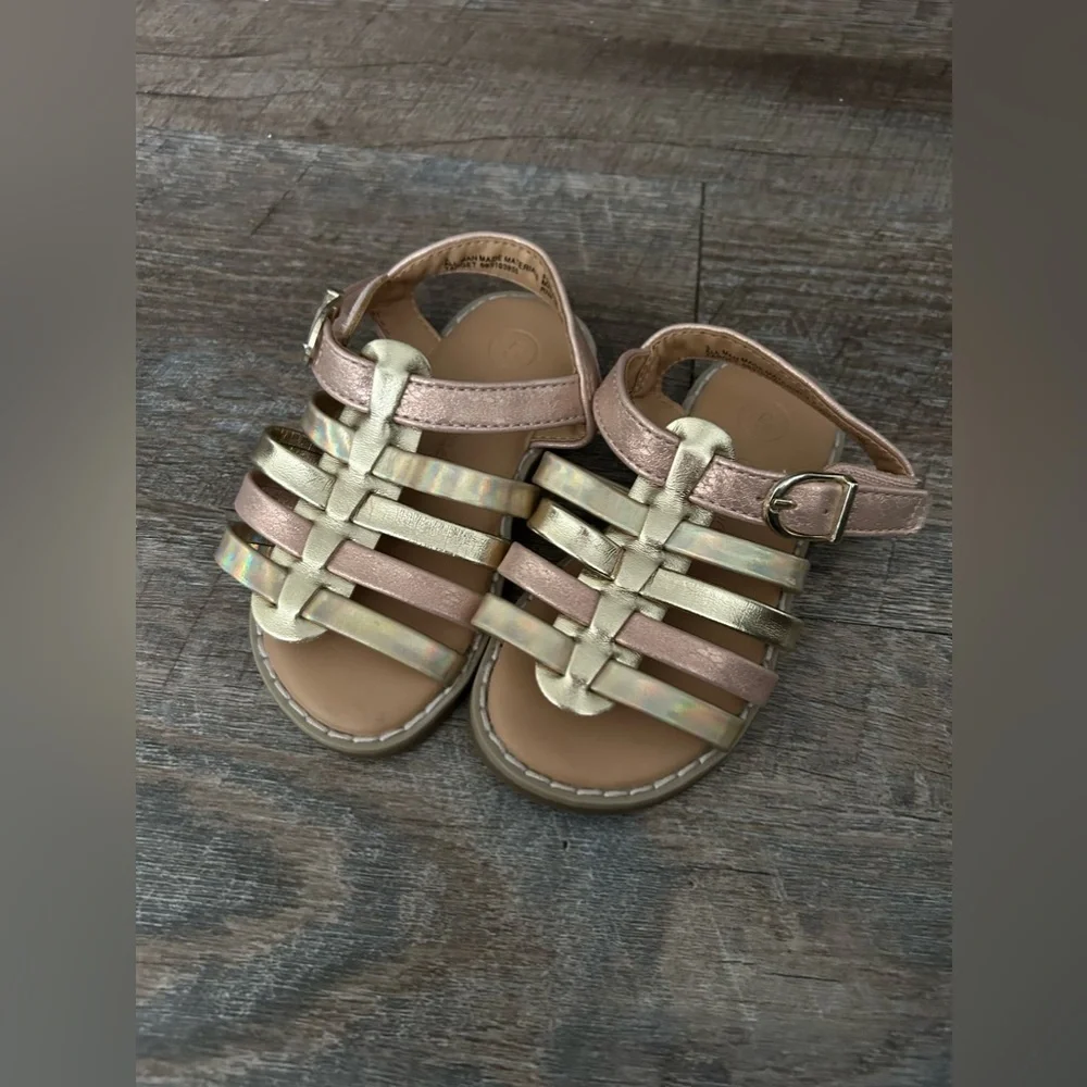 🌸 $10 SALE 🌸 Cat & Jack Toddler Girls Sandals Size 5c